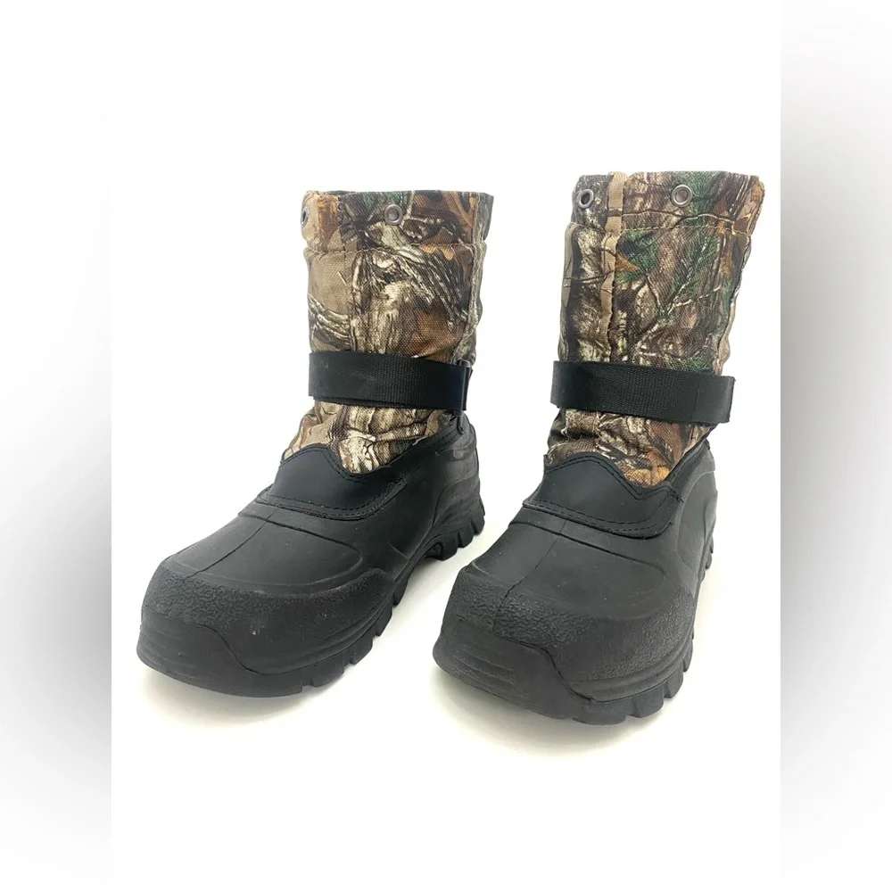 Academy Sports Youth Game Winner Camo Duck Hunting Boots Sz 4